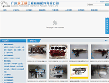 Tablet Screenshot of gdyongshun.com